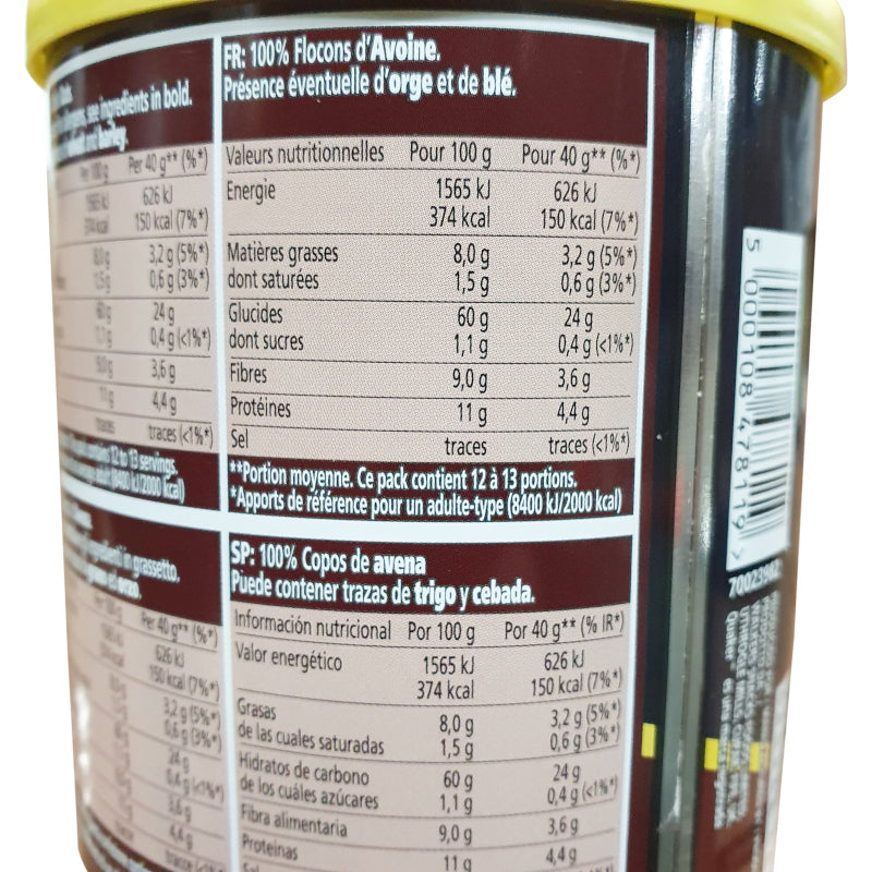 Flocon d’avoine QUAKER 500g