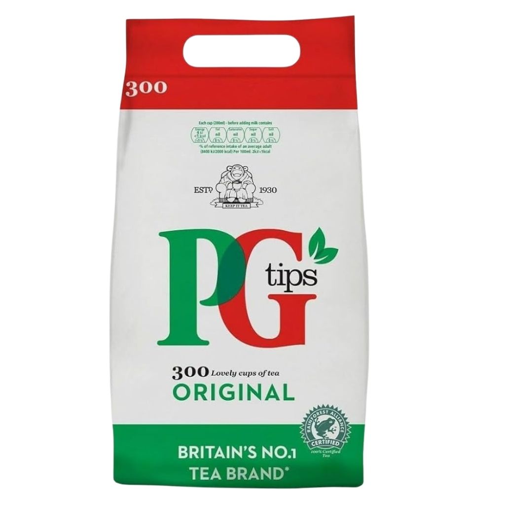 PG Tips Thé Noir Original - 300 Sachets Pyramide