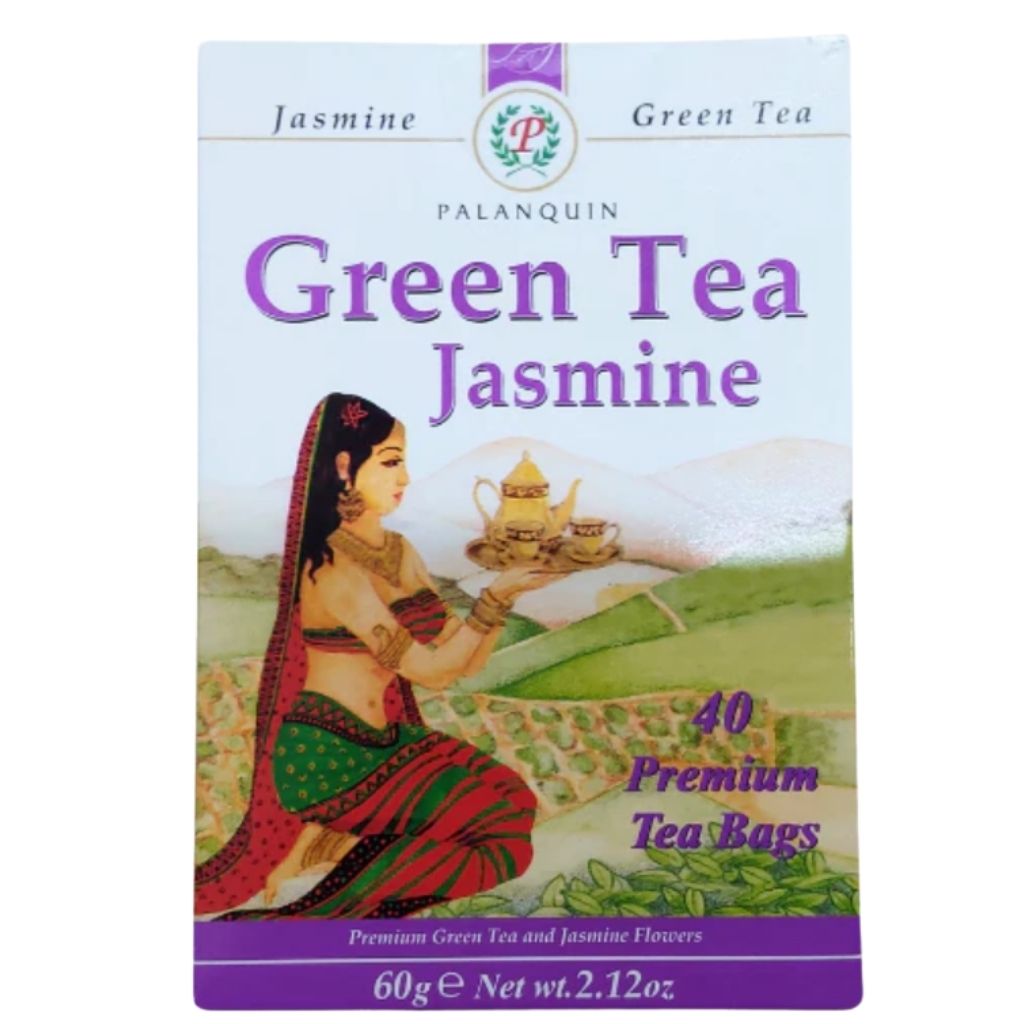Thé Vert Jasmin Palanquin - 40 Sachets Premium