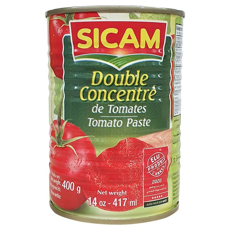 Double concentré de tomates - SICAM - 400g -