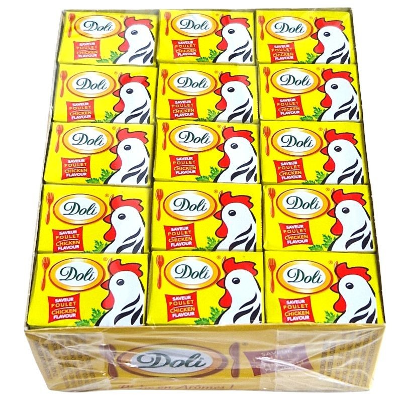 Cube tablette - poulet - Adja - 60 x 12g - Sénégal