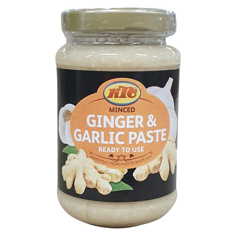 Pâte d'ail et gingembre haché KTC 210g