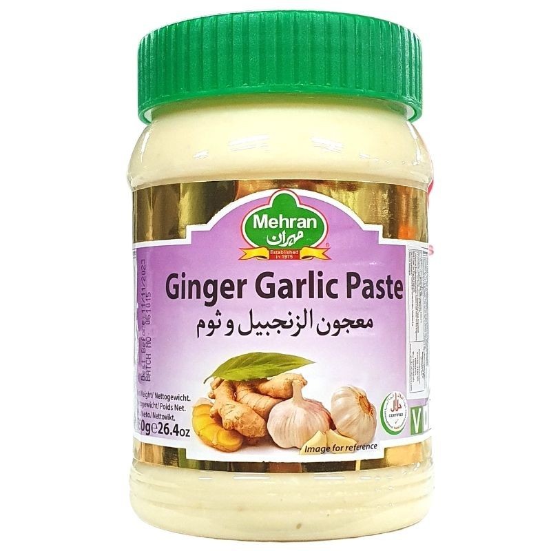 Pâte d'ail et gingembre haché Mehran 750g