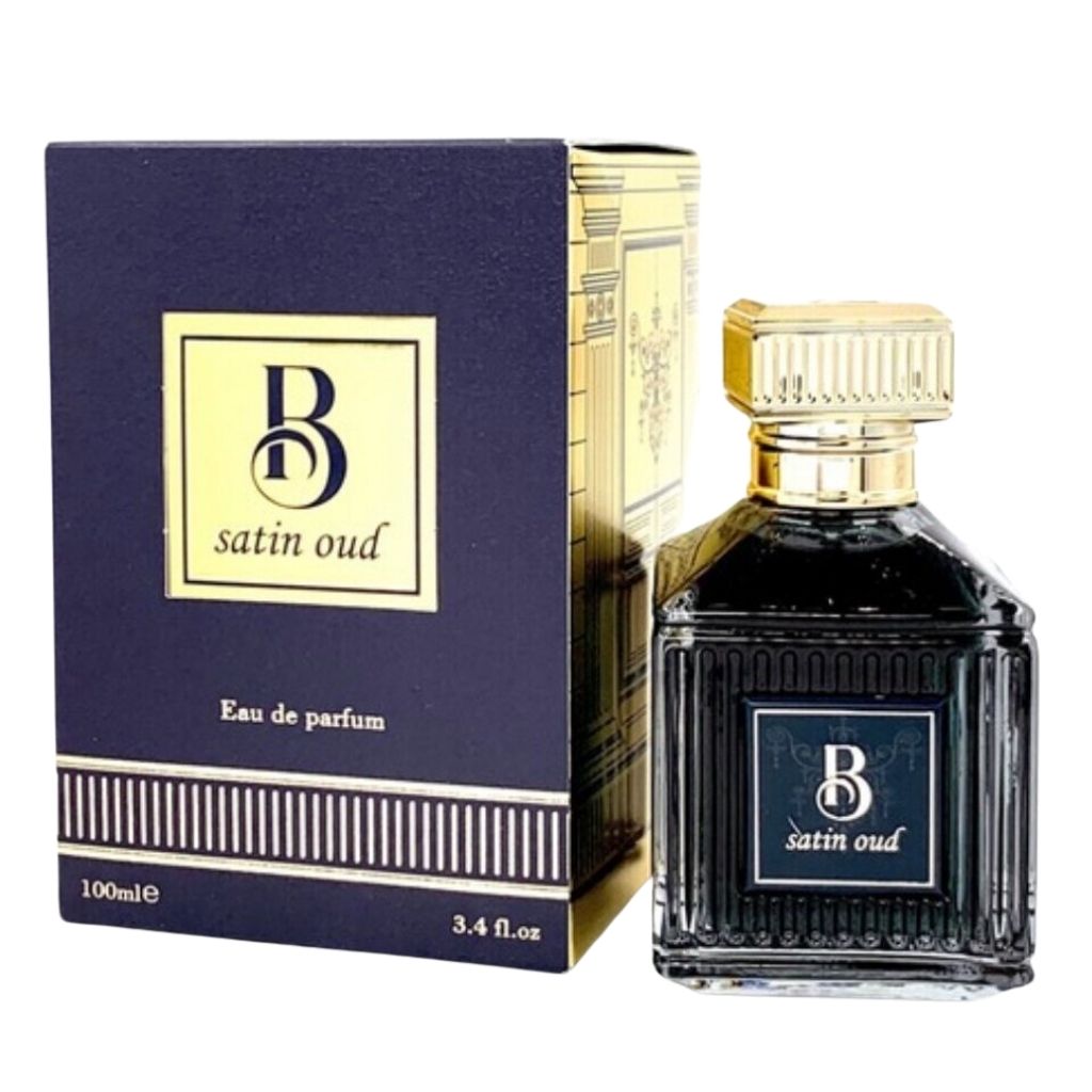 B Satin Oud Fragrance World - Eau de Parfum 100ml - panierexpress.fr