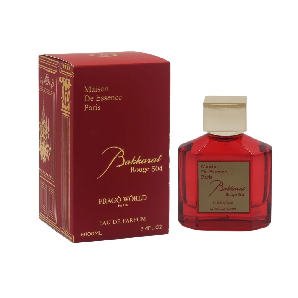 Frago World Bakkarat Rouge 504 - 100ml Eau de Parfum
