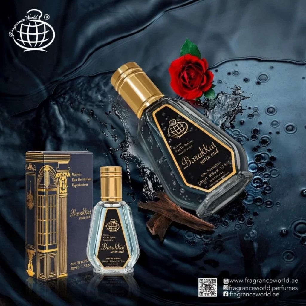 Parfum de Poche Barakkat Satin Oud 50ml - Eau de Parfum