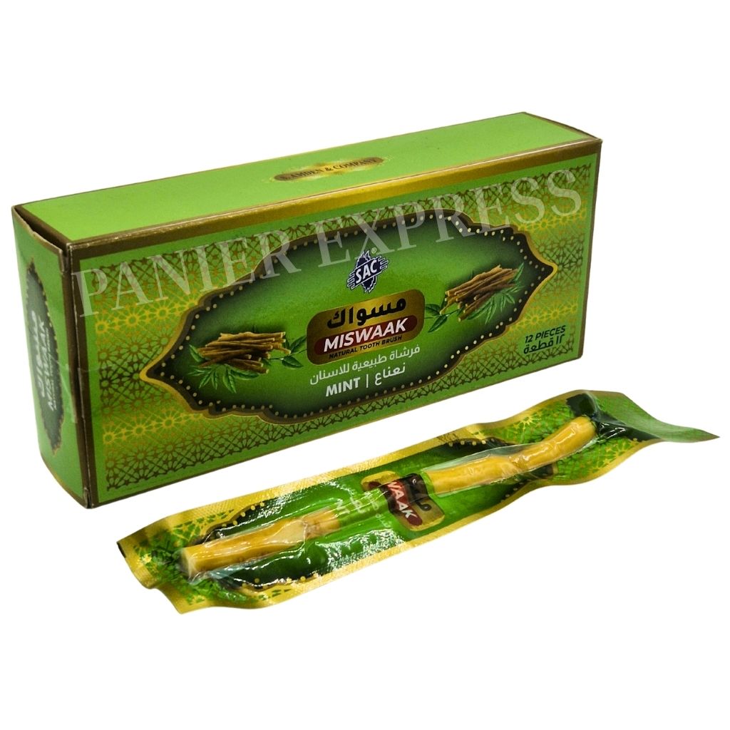 Bâton de Siwak à la Menthe – Fraîcheur Naturelle pour une Hygiène Buccale Pure