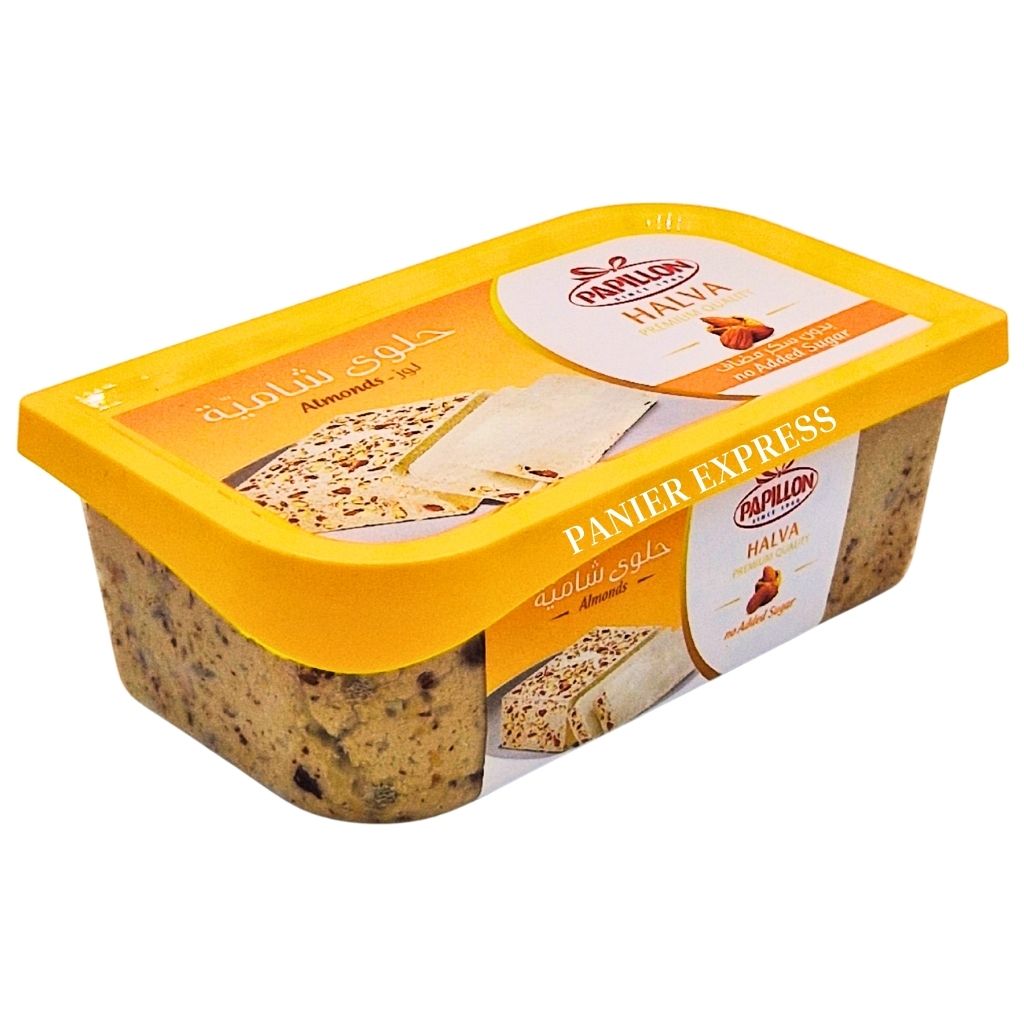 Chamia Halva aux Amandes Sans Sucres – Papillon 350g