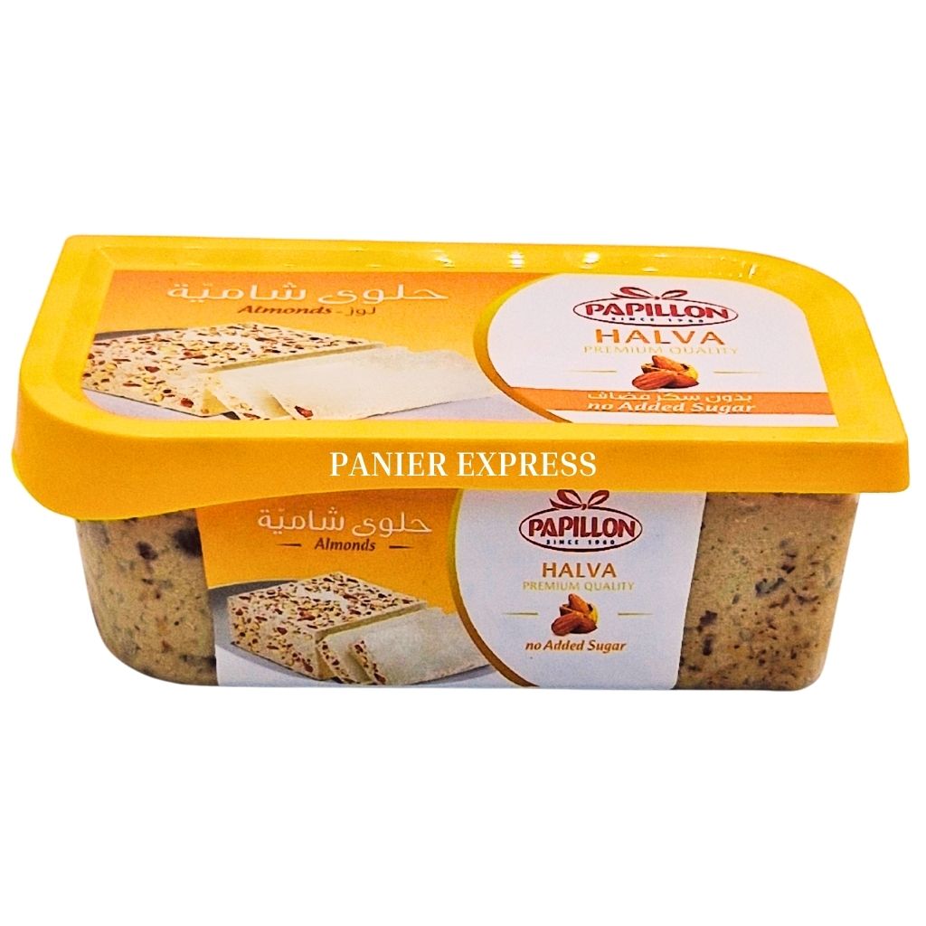 Chamia Halva aux Amandes Sans Sucres – Papillon 350g