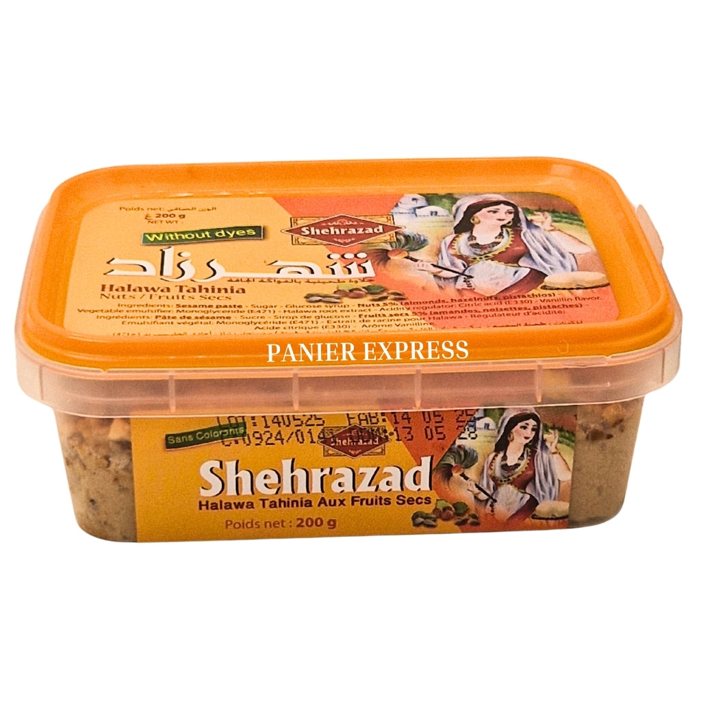 Chamia Halva Fruits Secs Shehrazad 200g – Boîte plastique