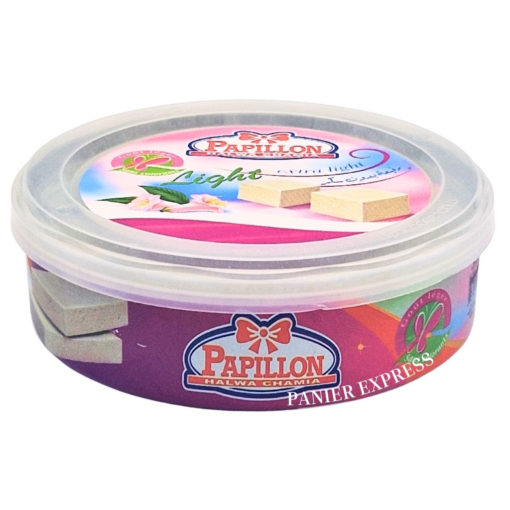 Chamia Halva Extra Light Sans Sucres Papillon – 185g Boîte Métallique
