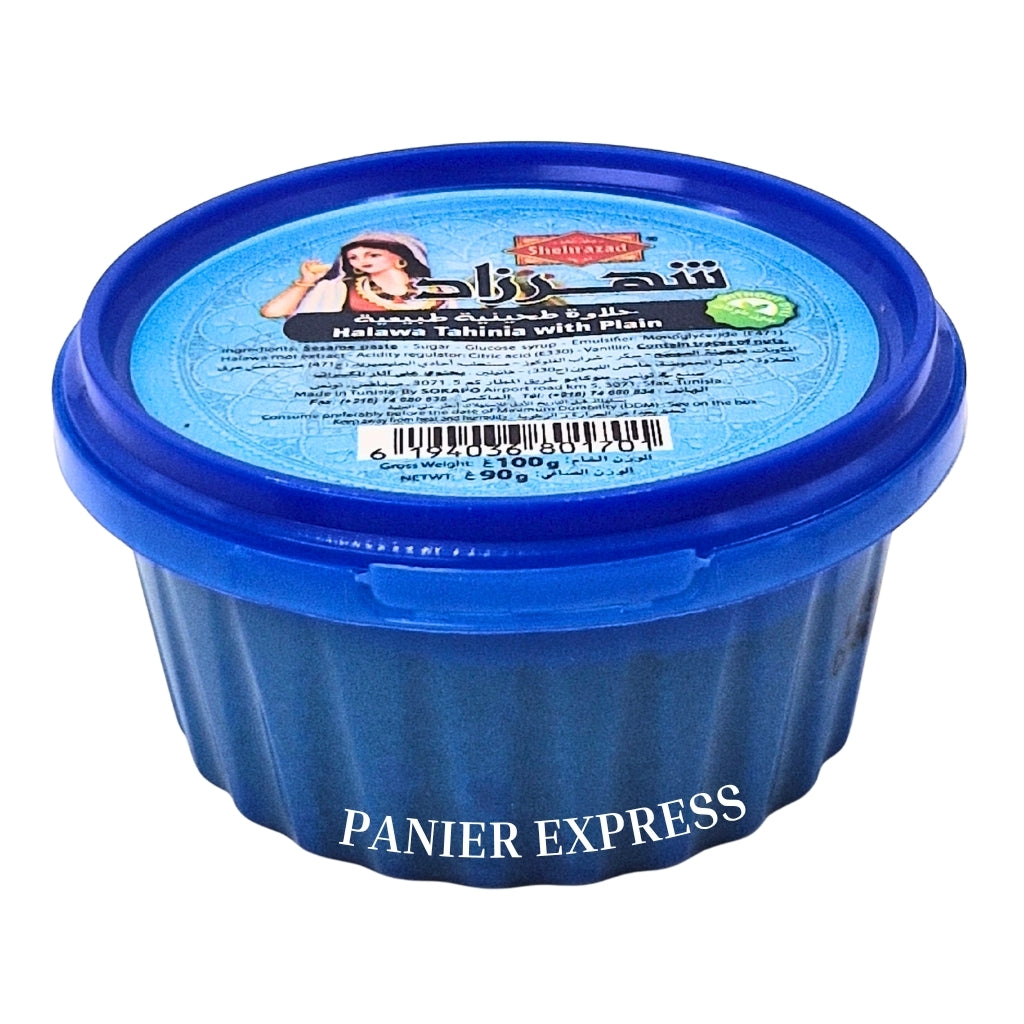 Chamía Halva Nature Shehrazad 90g – Boîte Plastique – Halva Sans Colorants
