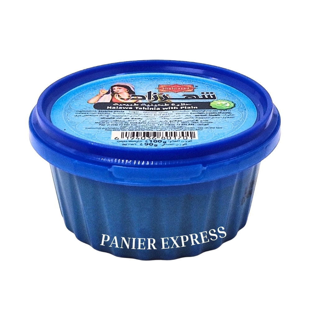 Chamía Halva Nature Shehrazad 90g – Boîte Plastique – Halva Sans Colorants