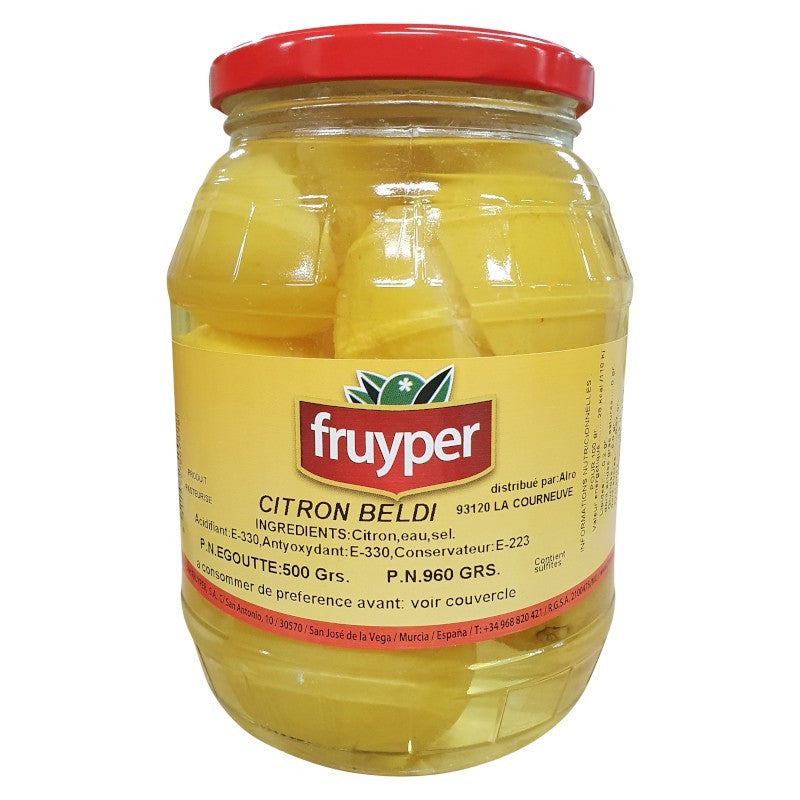 Citron confit beldi 960g
