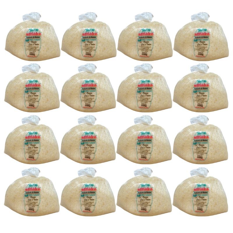 10kg | Attiéké Frais de Côte d'Ivoire - Saveur Traditionnelle (10kg)