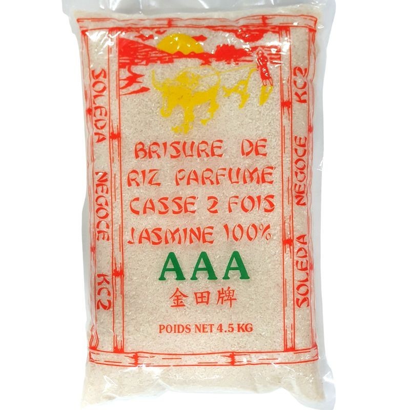 Brisure de riz cassé 2 fois - 4.5 kg - Buffle