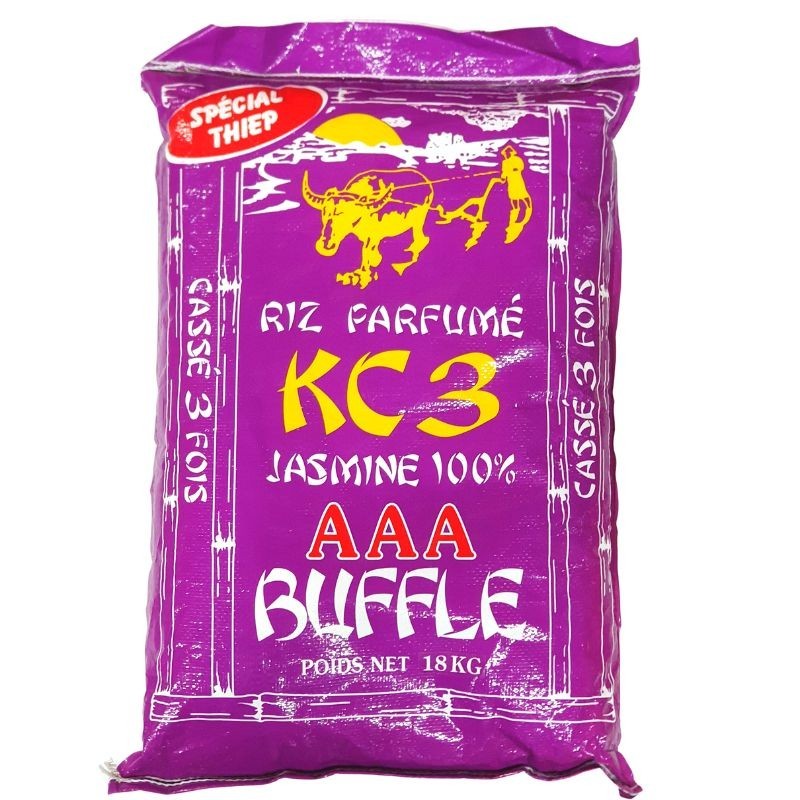 Brisure de riz cassé 3 fois - 18kg - buffle