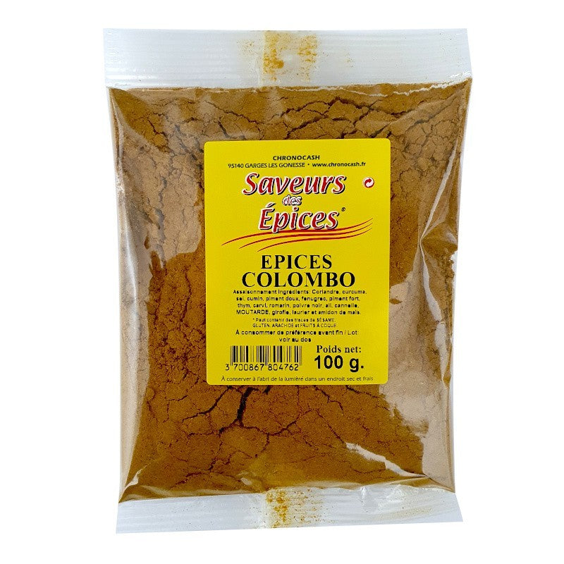 Epices colombo moulu 100g