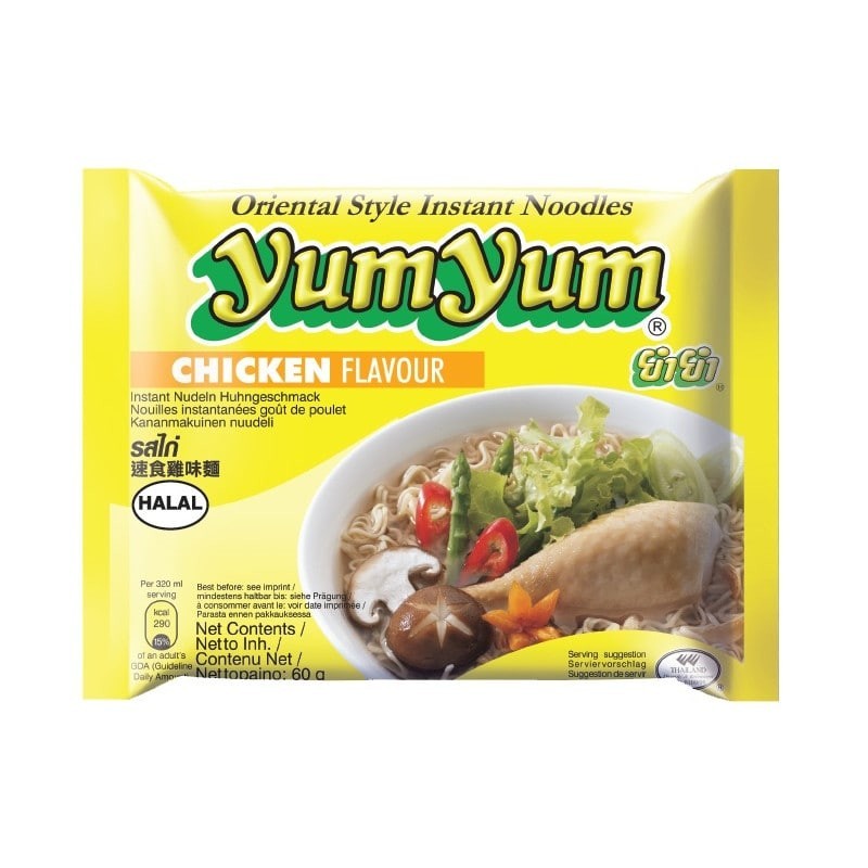 Nouilles poulet 30 x 60g yumyum
