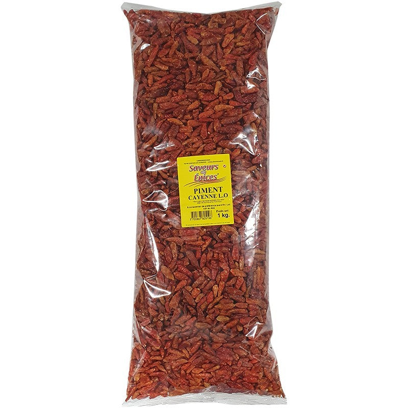 Piment fort langue d'oiseau pili pili entier - 1kg