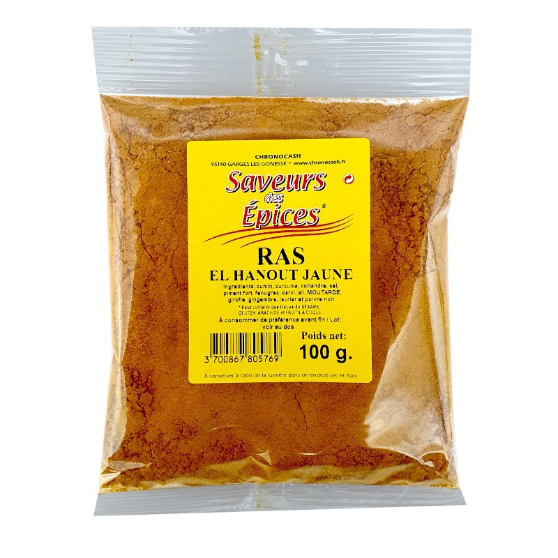 Ras el hanout jaune 100g