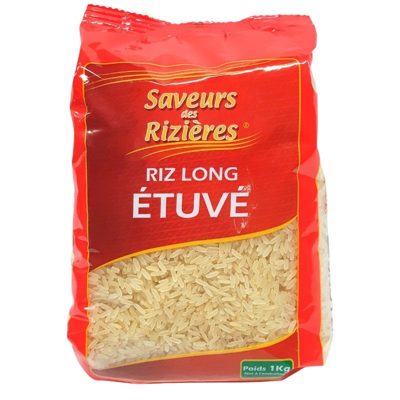 Riz long étuvé - 1kg - Saveurs des Rizières