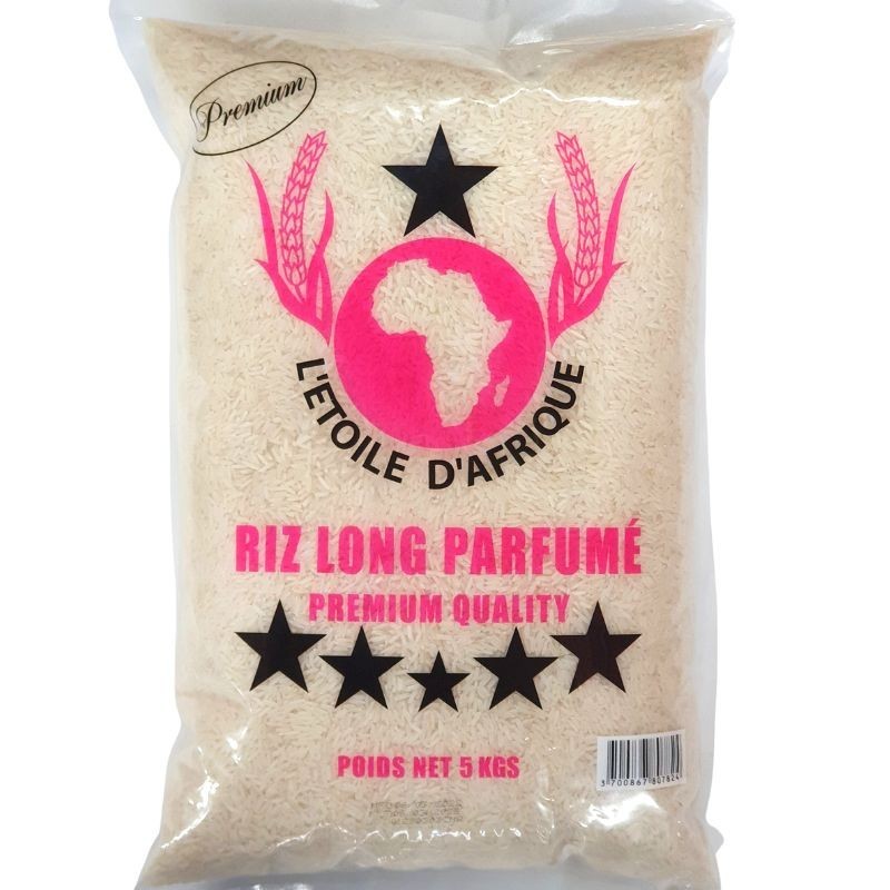 Riz long parfume - 5kg - Etoile d'Afrique