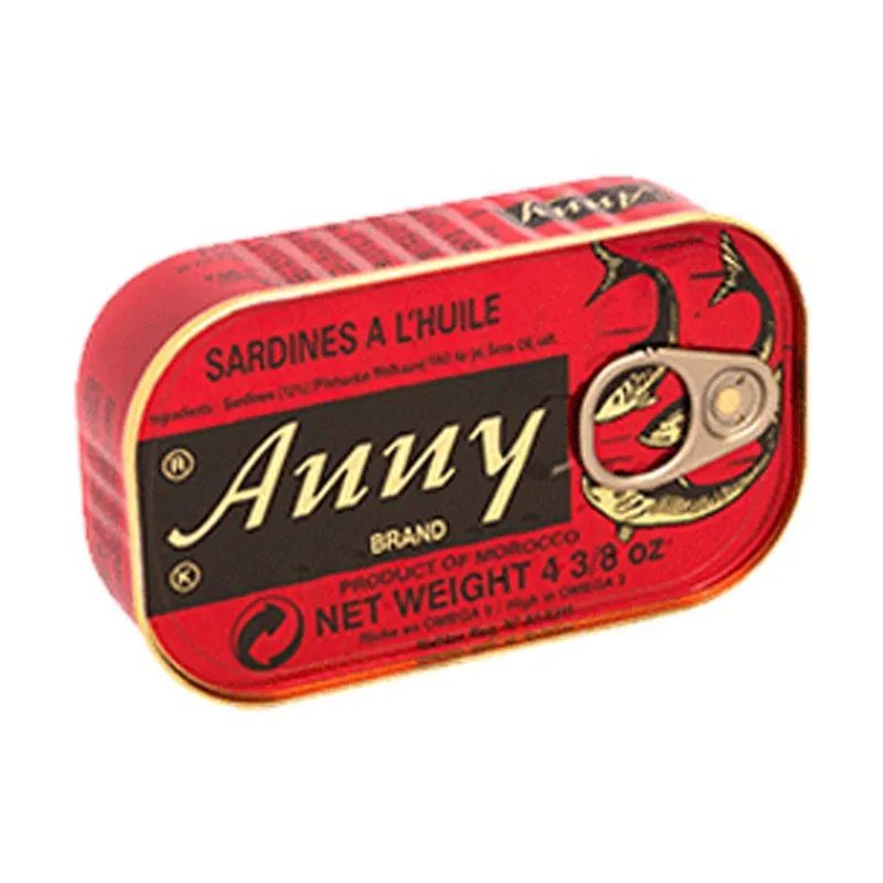 Sardines à l'huile 125g Anny