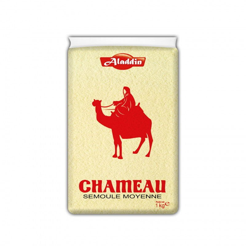 Semoule de blé moyenne chameau 1kg