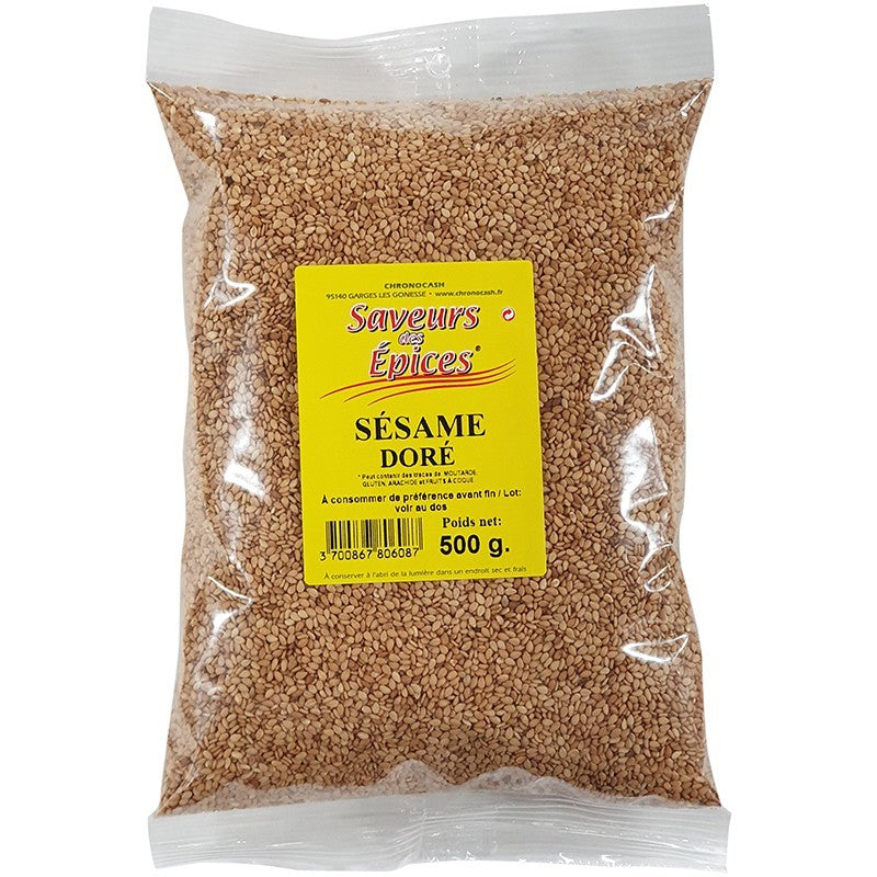 Sésame doré - Saveurs des épices - 500g