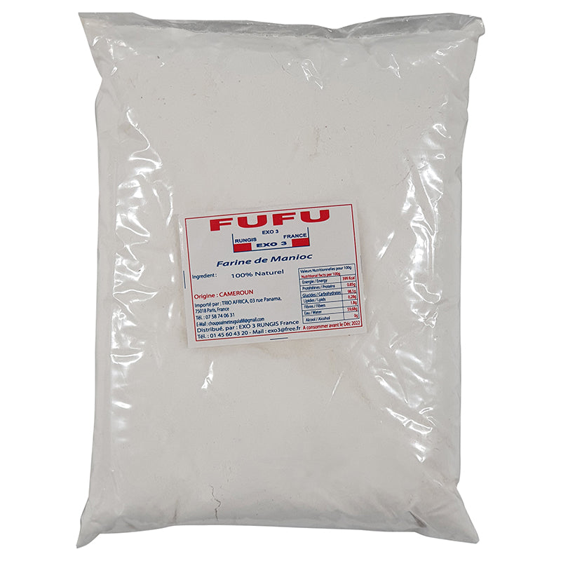 Farine de manioc | 1kg | Bonfoufou