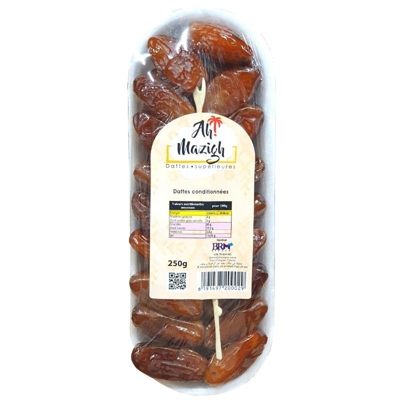 Datte ravier barquette Tunisie 250g