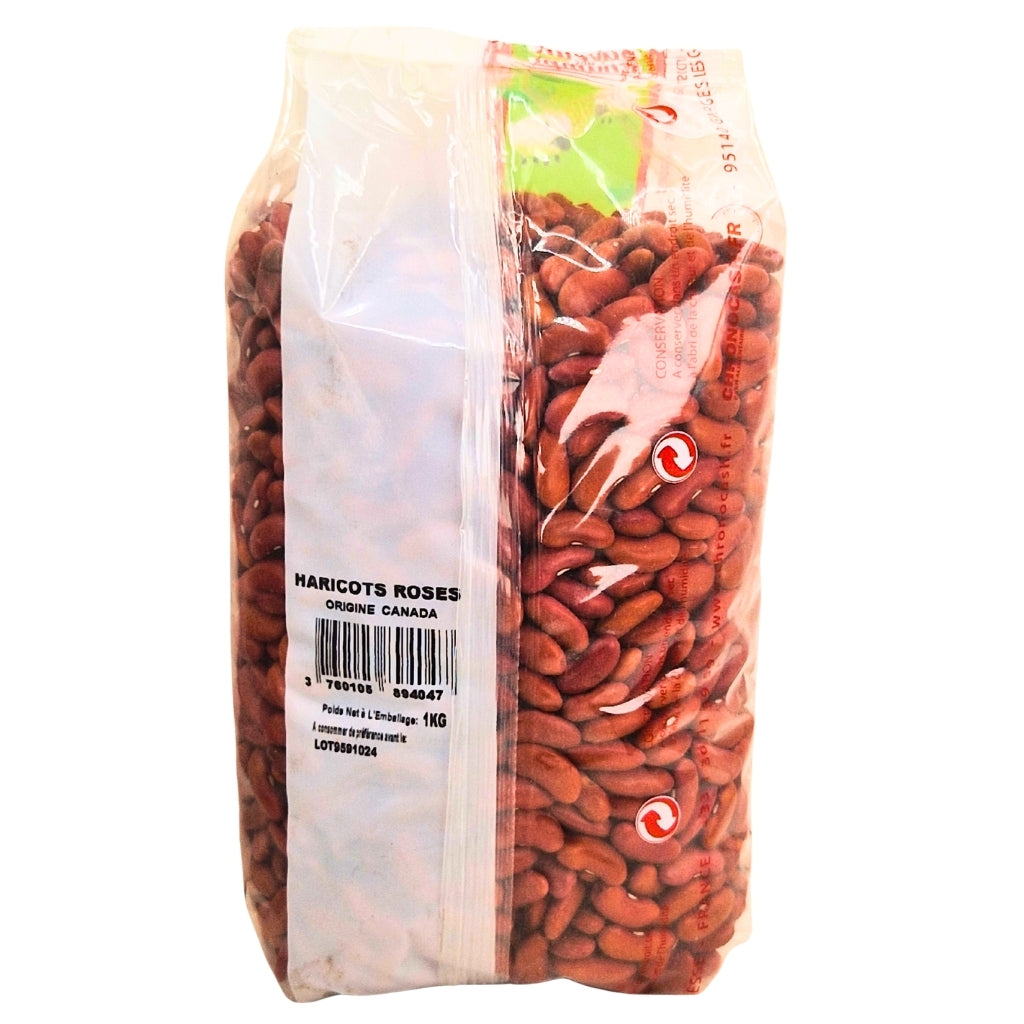 Haricots Roses 1kg – Légumes Secs – Origine Canada