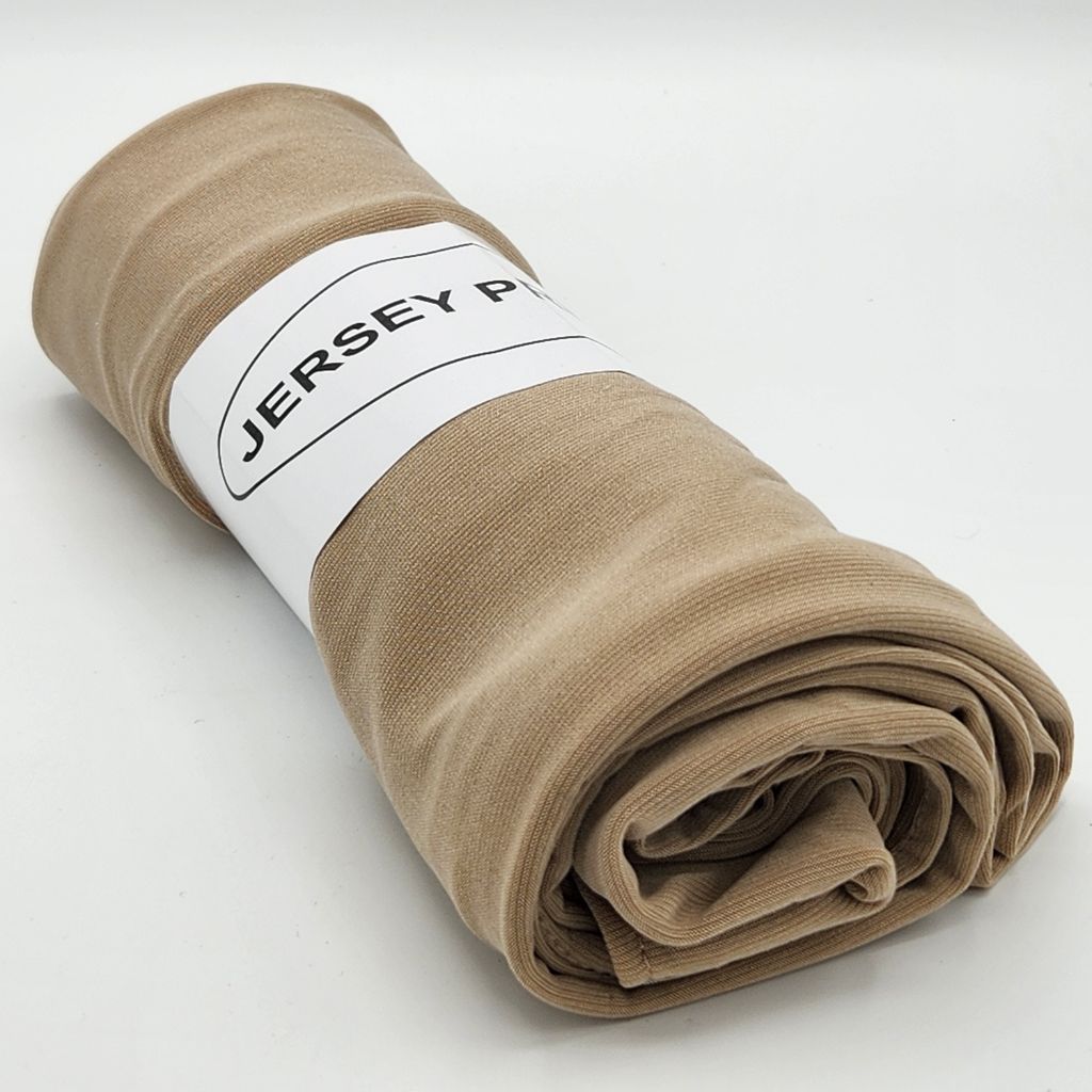 Écharpe Hijab Premium en Jersey Beige