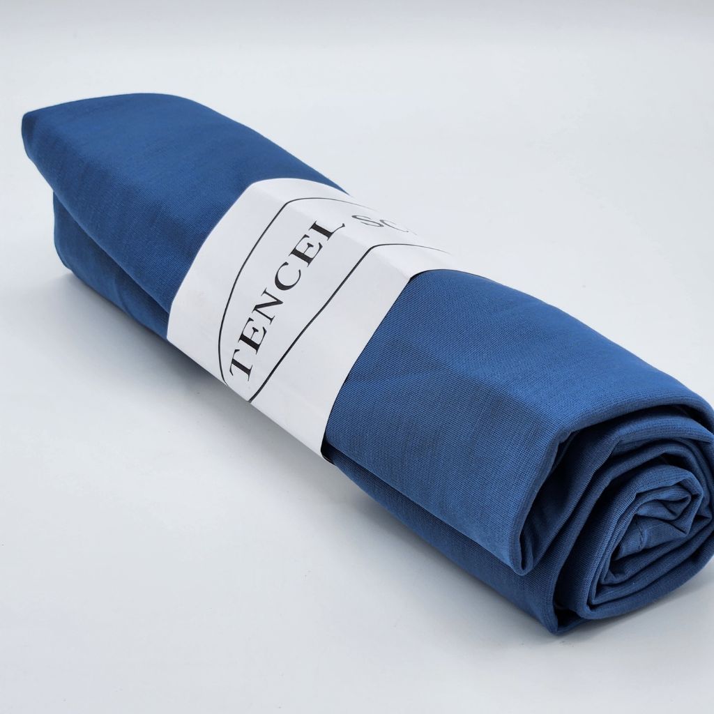 Écharpe Hijab Premium en Tencel Bleu Ciel