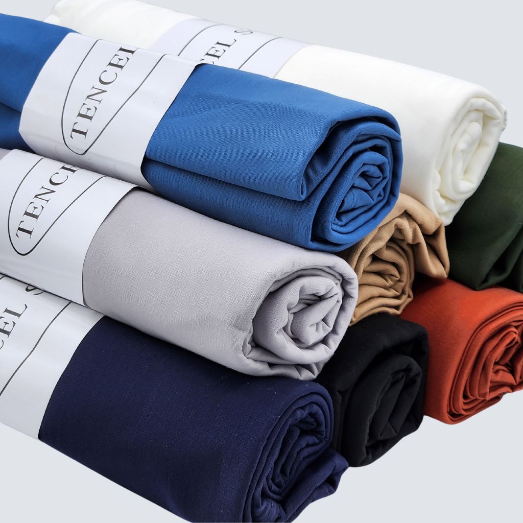 Écharpe Hijab Premium en Tencel Vert émeraude