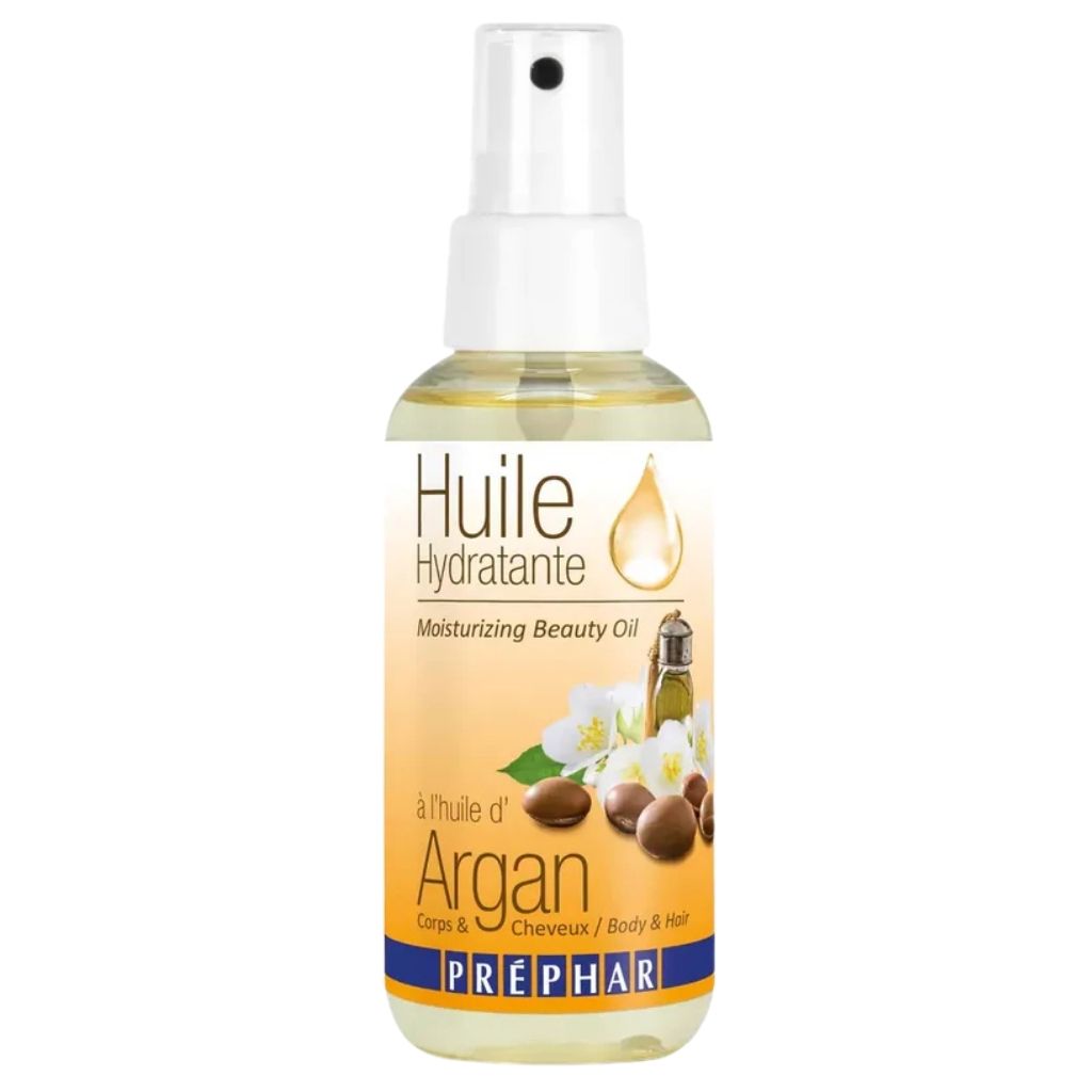 Huile Hydratante à l’Huile d’Argan 100 ml Préphar