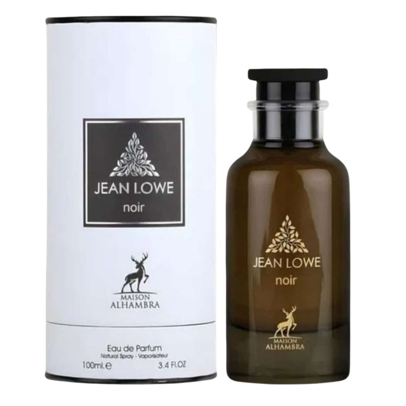 Jean Lowe Noir 100ml Alhambra - Eau de Parfum | Parfum Élégant et Raffiné Alhambra