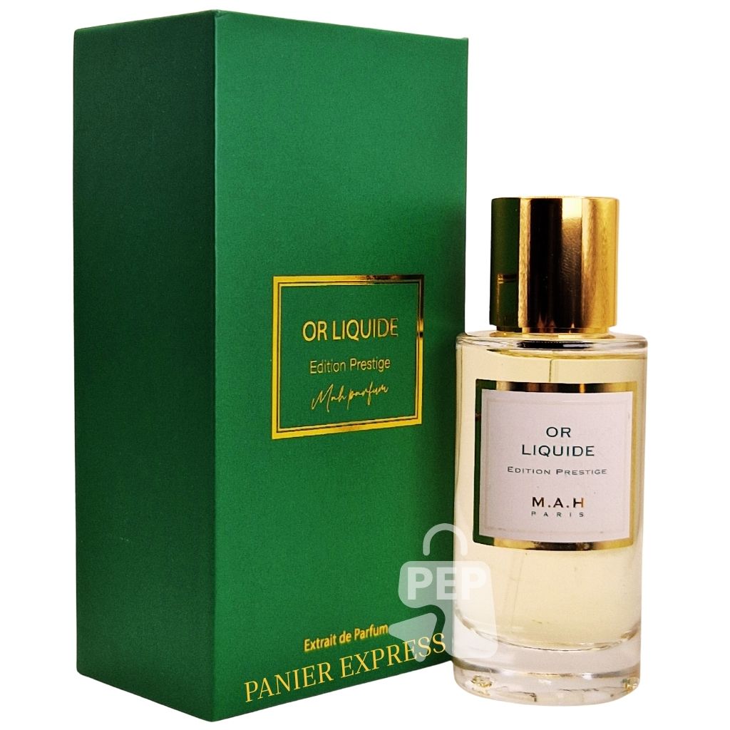Or Liquide Eau De Parfum 50ml - MAH Paris - Fragrance lumineuse panierexpress.fr Or Liquide Eau De Parfum 50ml - MAH Paris - Fragrance lumineuse panierexpress.fr