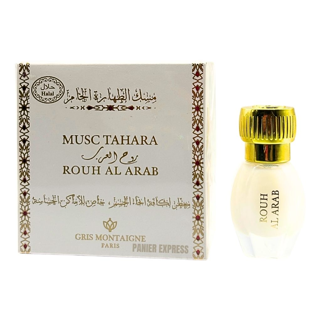 Musc Tahara Rouh Al Arab Gris Montaigne - 12ml Eau de Parfum