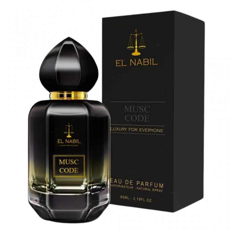 Parfum El Nabil Musc Code 65ml - Eau de Parfum