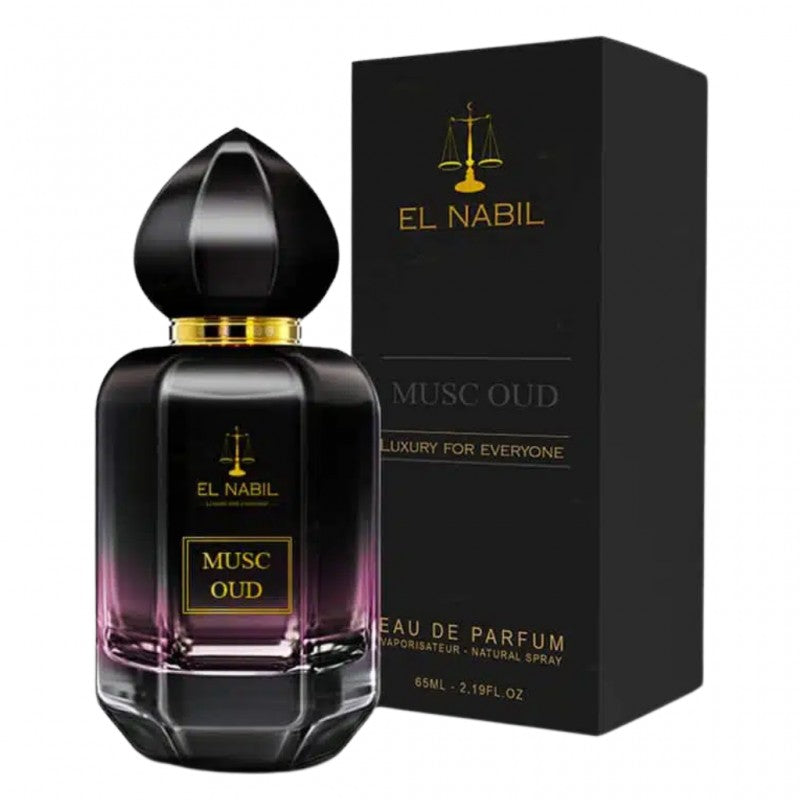 Parfum El Nabil Musc Oud 65ml - Eau de Parfum