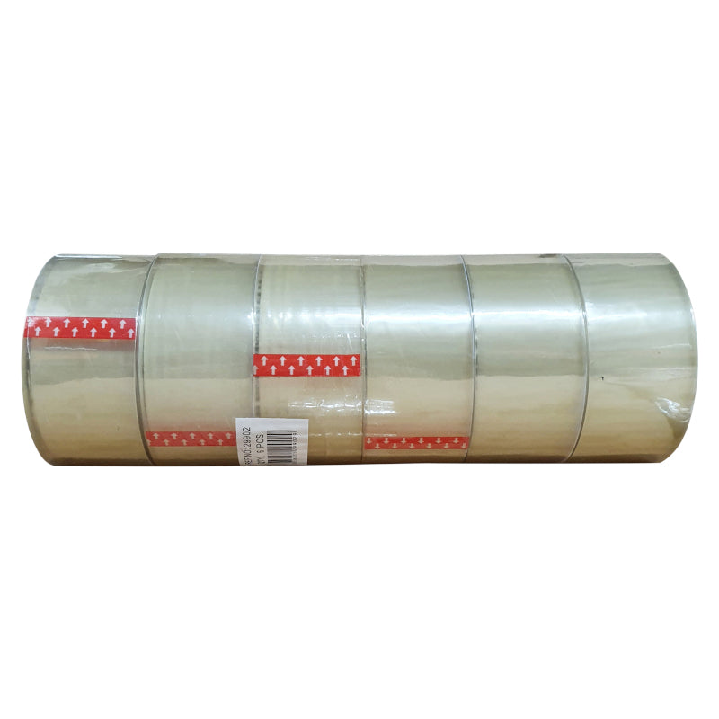 Lot de 6 Rubans adhésifs scotch transparent 45mmX50m