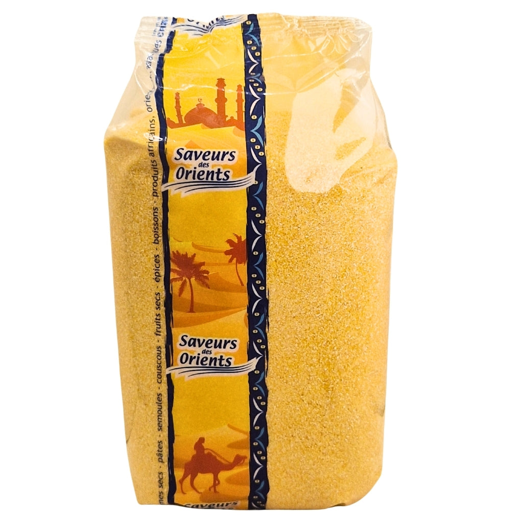 Semoule de Maïs Bramata Grosse 1kg - Pour Couscous et Bouillies