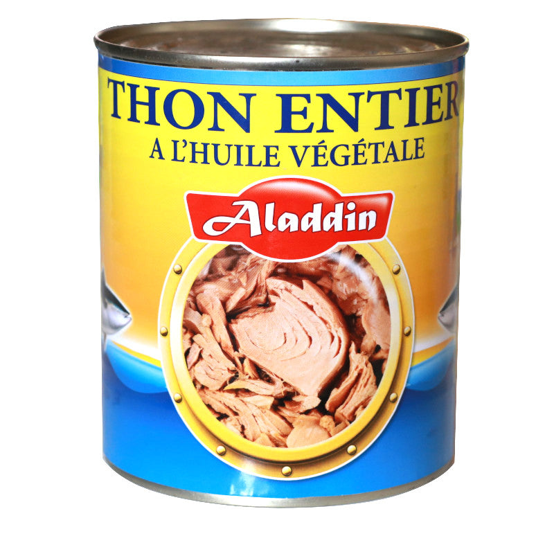 Thon entier a l’huile 800g 4/4 Aladdin