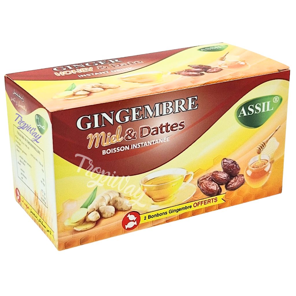 Tisane Infusion Gingembre Miel & Dattes - Assil