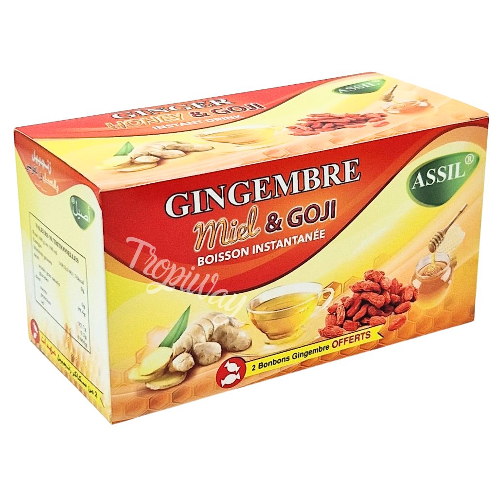 Tisane Infusion Gingembre Miel & Goji - Assil