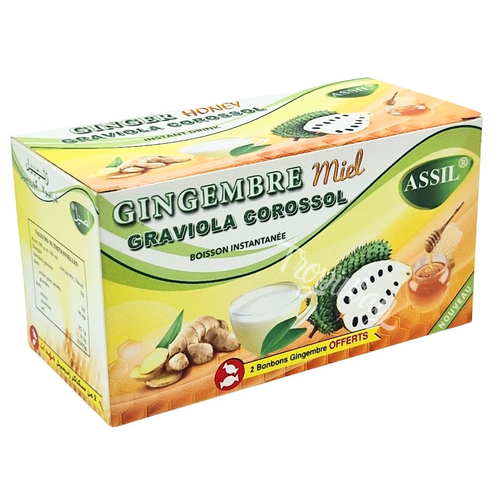 Tisane Infusion Gingembre Miel Graviola & Corossol - Assil