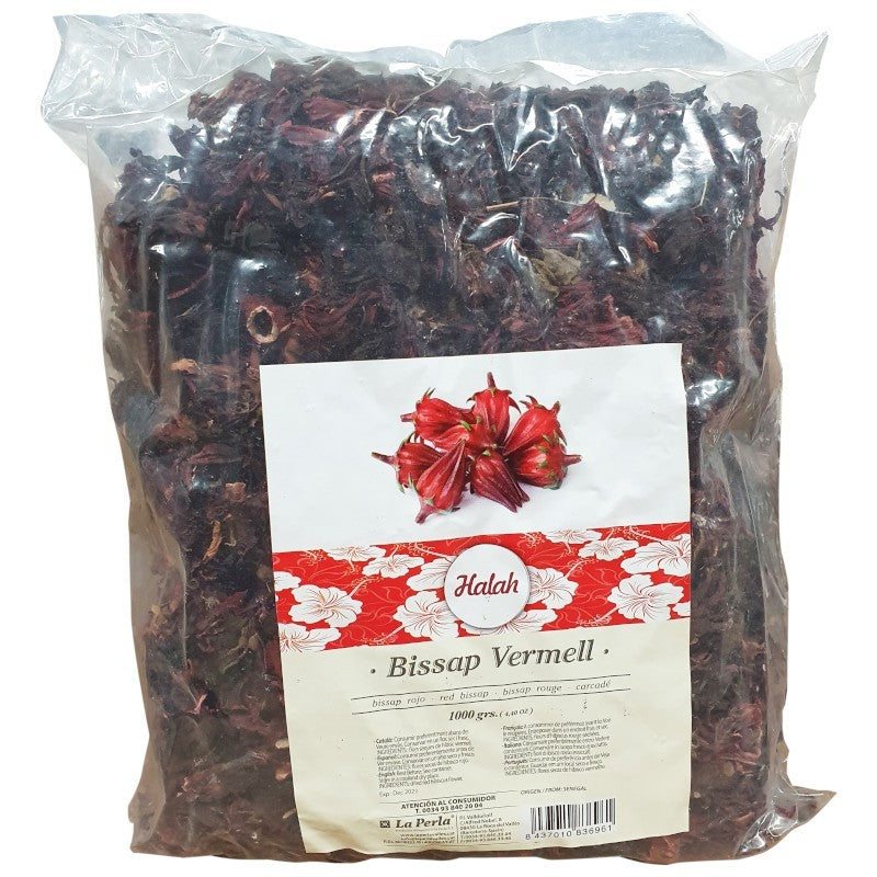 Fleurs d'Hibiscus - Bissap rouge - 1kg - Halah