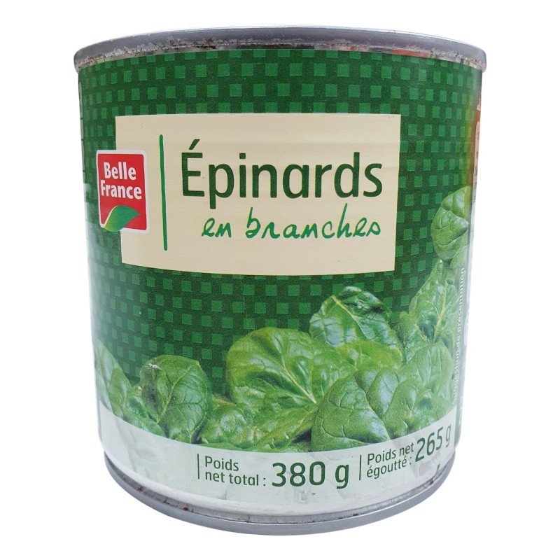 Epinard branché 1/2 380g - Belle France-Légumes-panierexpress